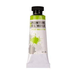 Tube de peinture à l'huile - 45 ml - Vert absinthe