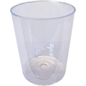 Mini verres 6 cl cristalx 16 pièces réutilisable Gappy prestige