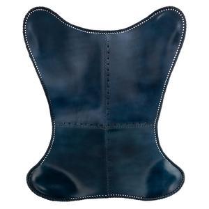 Housse dario cuir bleu