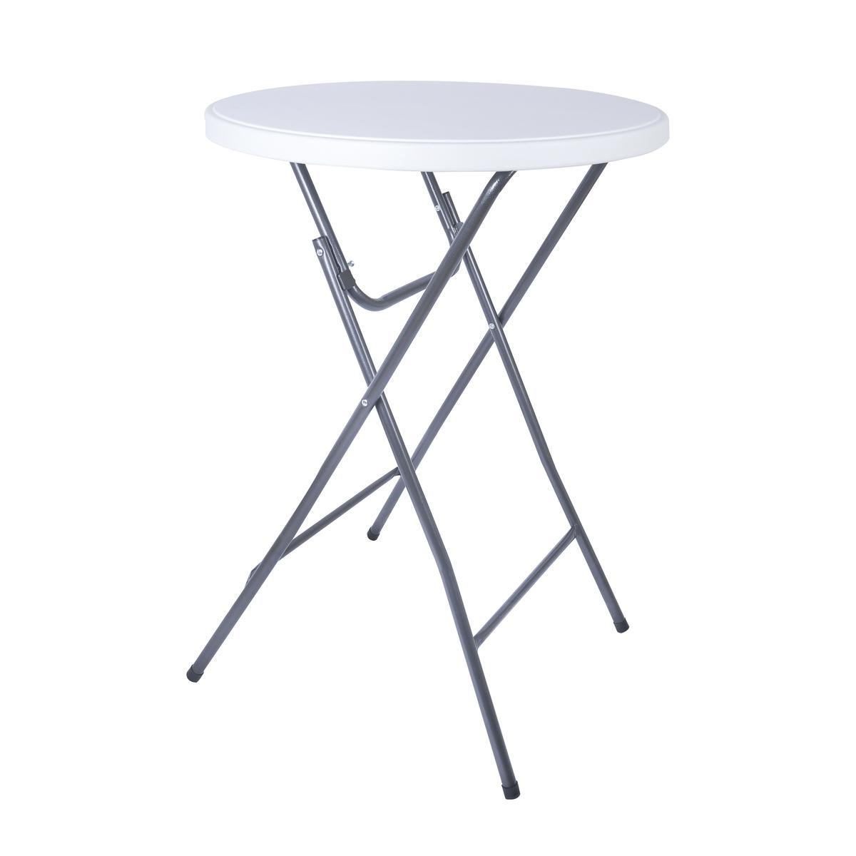 Table mange debout Party - ø 81 x H 110 cm - Blanc Table mange debout Party - ø 81 x H 110 cm - Blanc