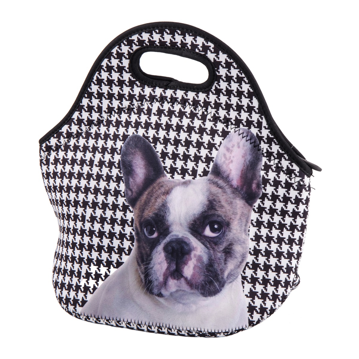 Lunch box avec des imprimés de Bulldog - 32 x 29 x 17 cm - noir Lunch box avec des imprimés de Bulldog - 32 x 29 x 17 cm - noir