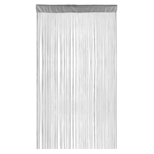 Rideau De Fils 85 X 185 Cm Gris Paire De Vitrage Voilage
