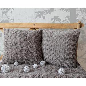 Coussin - 100% Polyester - 40 x 40 cm - Beige