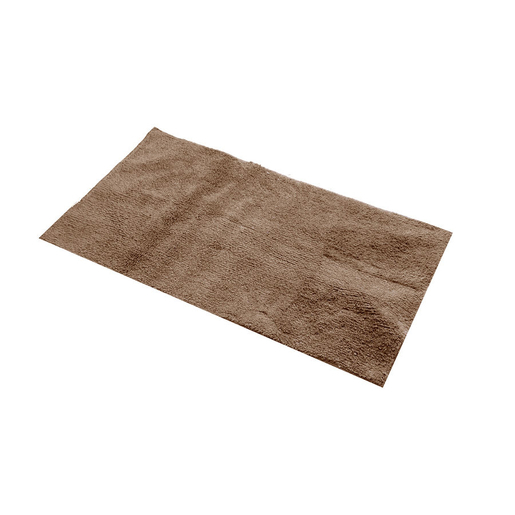 Tapis De Bain Coton Marron Taupe Accessoires Salle De Bain