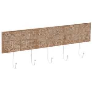 Patere mdf 5 crochets ete