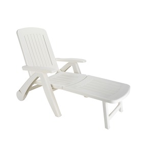 Bain De Soleil Pliant 190 X 72 X H 60 Cm Blanc Fauteuils Detente Et Loveuses La Foir Fouille