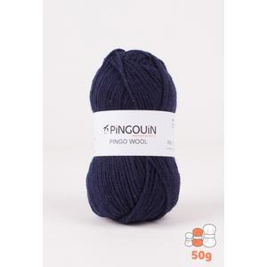 Pelote Pingo Wool - L 104 m - Différents coloris - Bleu marine - PINGOUIN