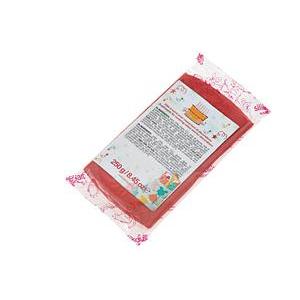 Pâte à sucre - Sucre - 250 g -Rouge