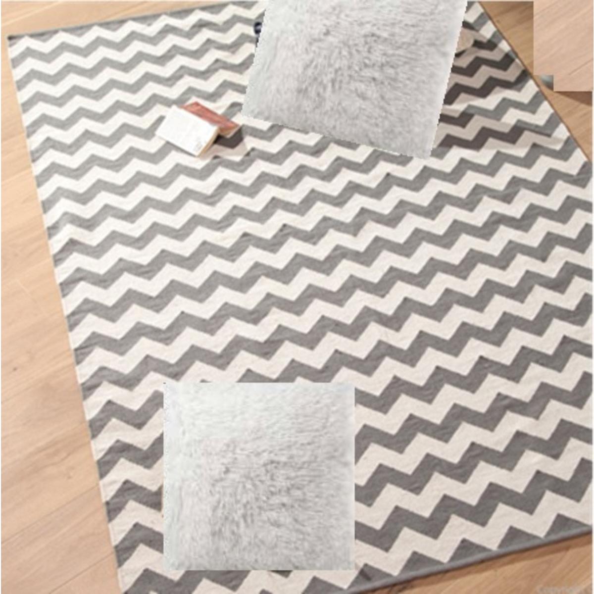 tapis a chevrons 100 x 150 cm tapis deco la foir fouille