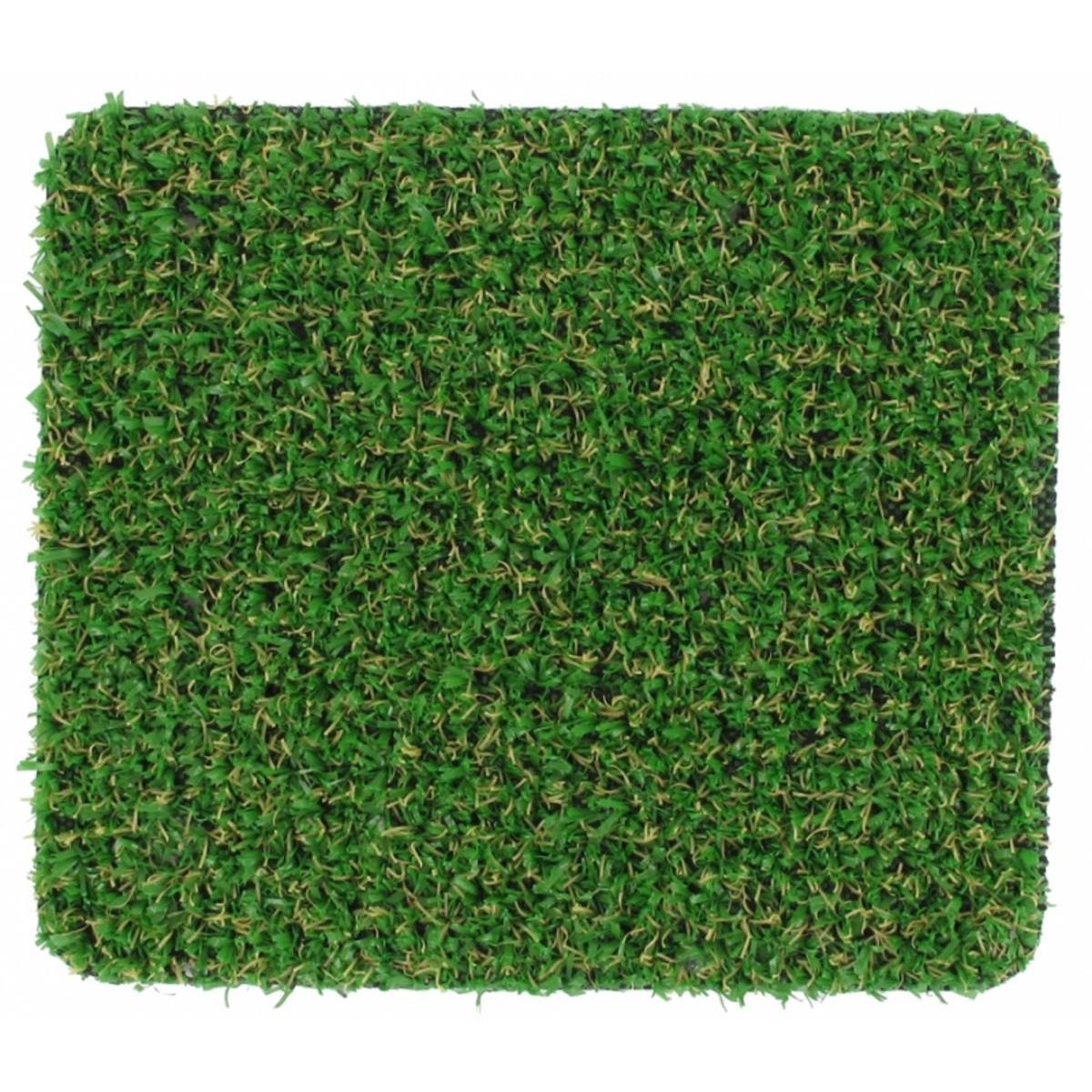 Rouleau gazon artificiel 100 x 100 cm - Dalle de jardin et gazon