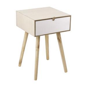 Chevet scandinave - 38 x 38 x H 53.5 cm