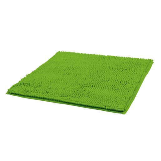 Tapis De Bain Chenille 50 X 50 Cm Vert Accessoires Salle De