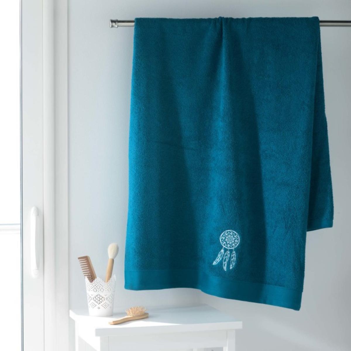 Drap de bain talisman - 90 x 150 cm - Bleu