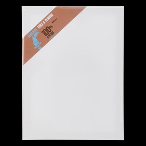 Toile à peindre en coton - 80 x 100 cm - Blanc