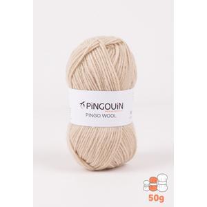 Pelote Pingo Wool - L 104 m - Différents coloris - Beige sable - PINGOUIN