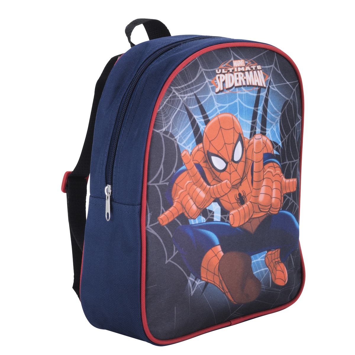 Sac à dos Spider-man - 28 x 24 x 9 cm - Bleu, rouge