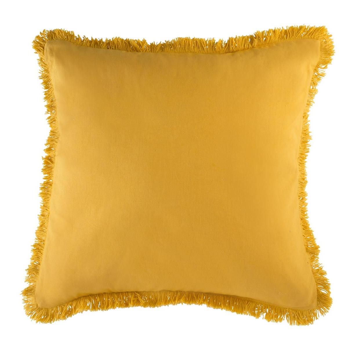Coussin uni Paradise - 50 x 50 cm - Jaune - K.KOON