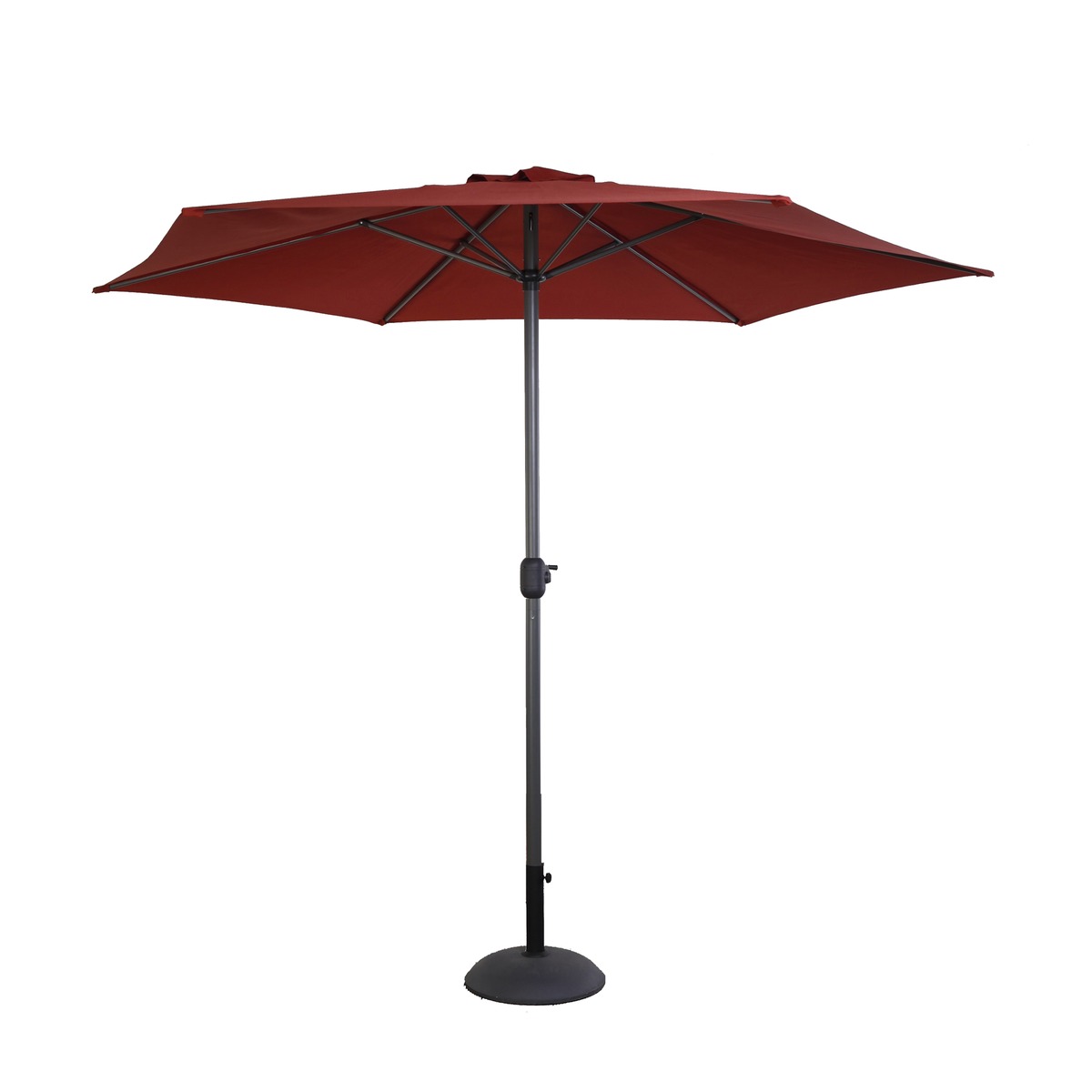 Parasol - diamètre 3 m - orange terra cotta Parasol - diamètre 3 m - orange terra cotta