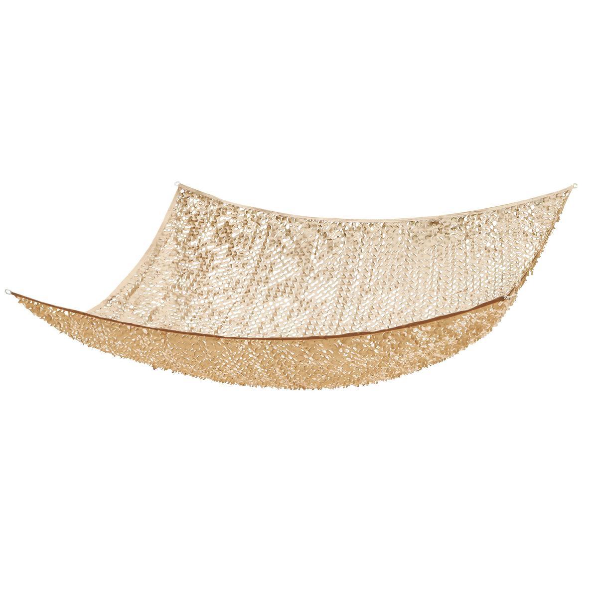 Voile d'ombrage camouflage - 3 x 2 m - Greige - MOOREA Voile d'ombrage camouflage - 3 x 2 m - Greige - MOOREA