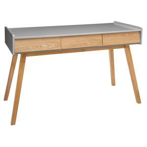 Console 3 tiroirs gris elva