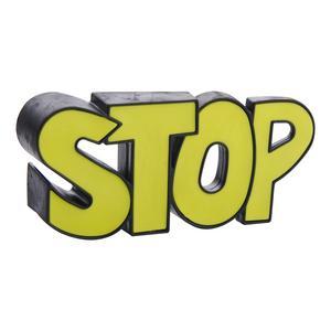 Stop porte - TPR - 12 x 5,5 x H 2,5 cm - Rouge, violet et vert