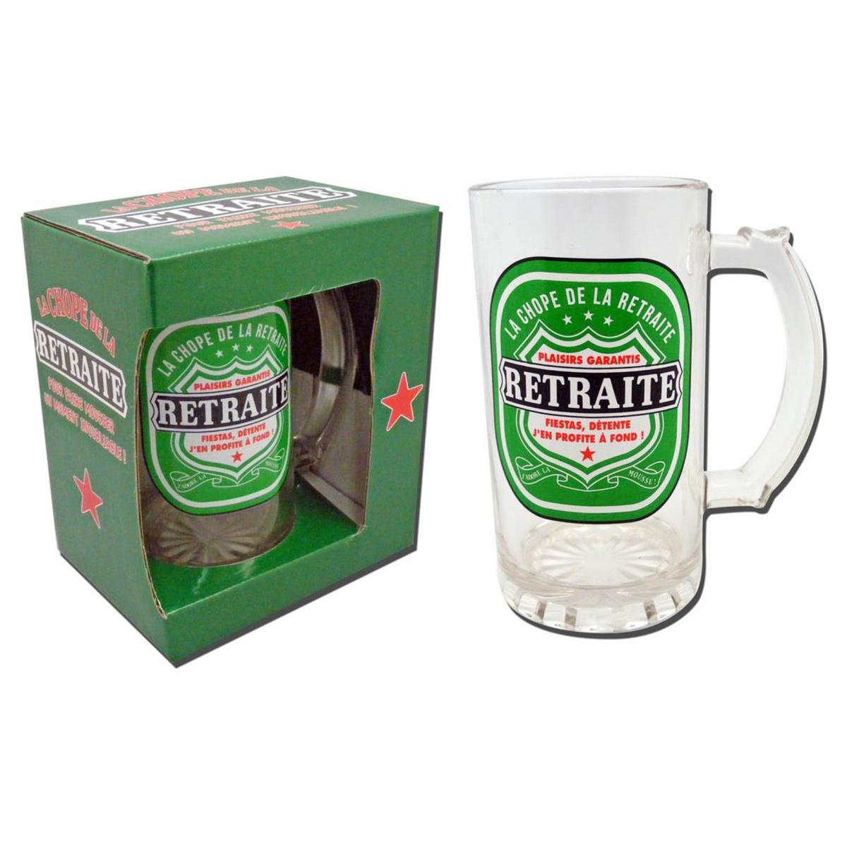 Chope Biere Retraite Gadget Humour La Foir Fouille