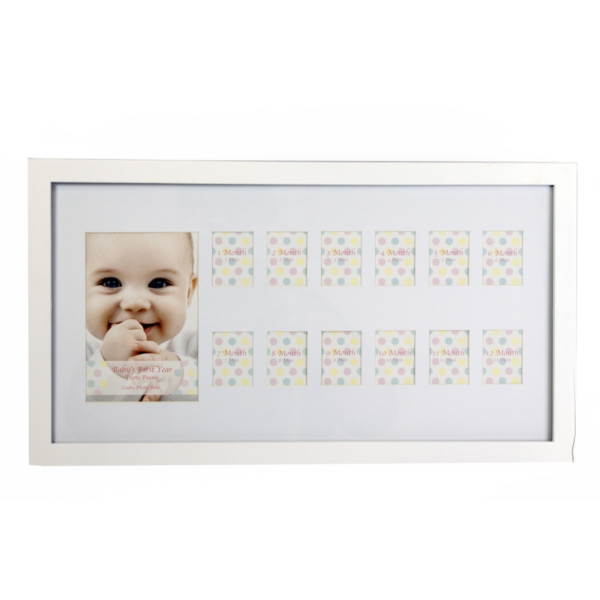 Cadre Photo Blanc Pour Bebe 12 Mois 25 X 45 Cm Pele Mele Et Memo La Foir Fouille Cadre Photo Blanc Pour Bebe 12 Mois 25 X 45 Cm Pele Mele Et Memo La Foir Fouille