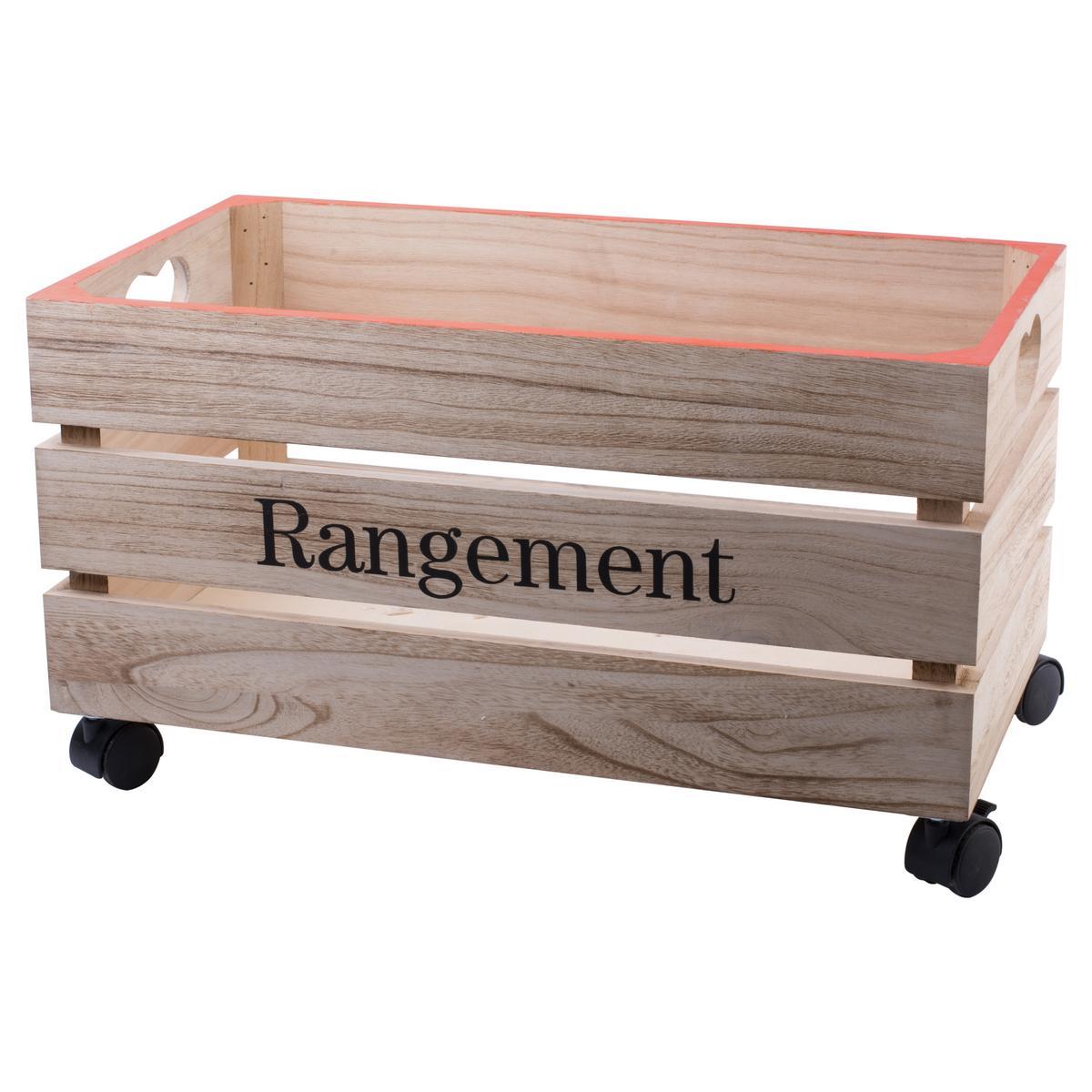 caisse marron style scandinave la foir fouille