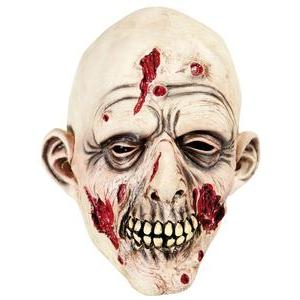 Masque adulte latex intégral mort-vivant - L 30 x H 2 x l 21 cm - Multicolore - PTIT CLOWN