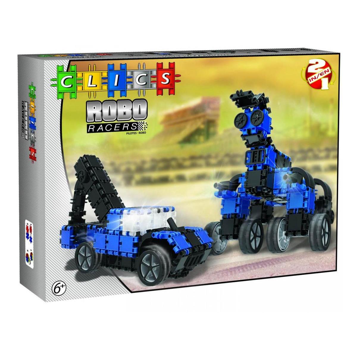 Jeu de construction - Polypropylène - 38 x 9 x H 27,5 cm - Bleu et noir