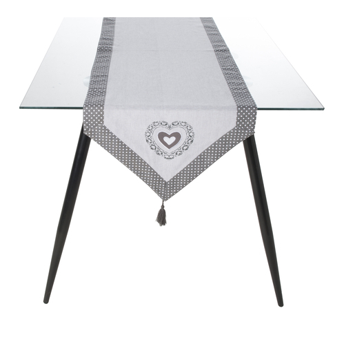 Chemin De Table Gris Chemin De Table La Foir Fouille