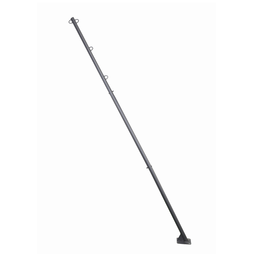 Support pour voile d'ombrage - Acier - Ø 38 mm x L 2.70 m - Gris Support pour voile d'ombrage - Acier - Ø 38 mm x L 2.70 m - Gris