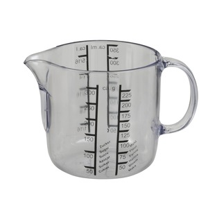 Pichet doseur - 0,35 L - Diamètre 8 x 8,5 cm - Blanc