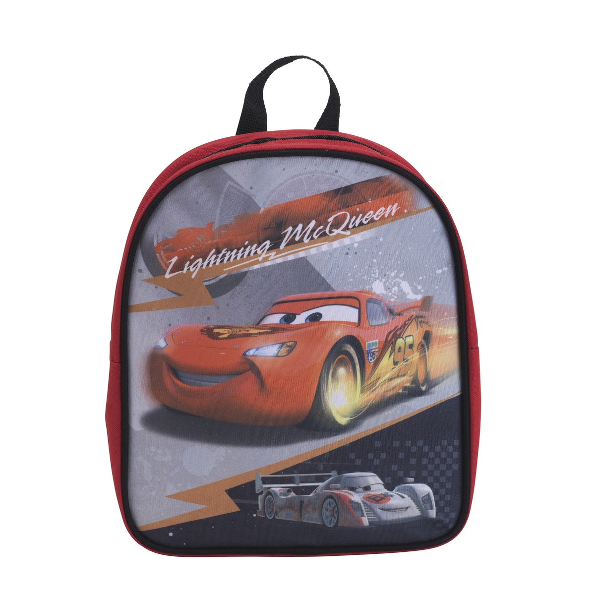 Sac à dos Cars - 28 x 24 x 9 cm - Rouge, gris