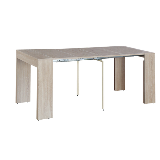 Console Scandinave Extensible 4 En 1 Marron Meubles De Rangement Pour La Salle A Manger La Foir Fouille