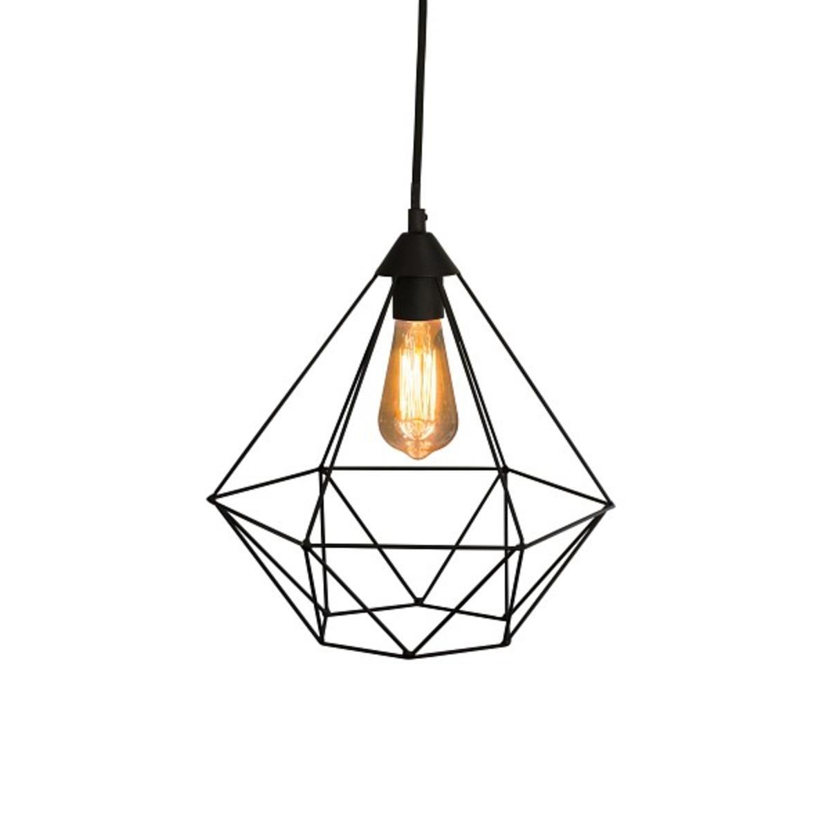 Suspension vintage - Noir Suspension vintage - Noir