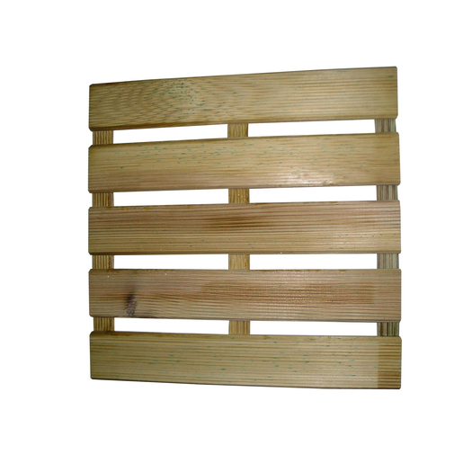 Dalle De Jardin En Pin Autoclave 40 X 40 X H 2 4 Cm Marron Gazon Artificiel Et Revetements De Sol La Foir Fouille