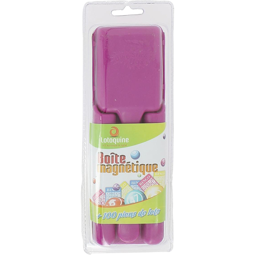 cavernedesjouets Loto Boite magnetique avec Baton ramasse + 100