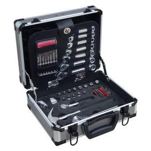Malette Outils Aluminium Rouge Noir Gris Outillage La Foir Fouille