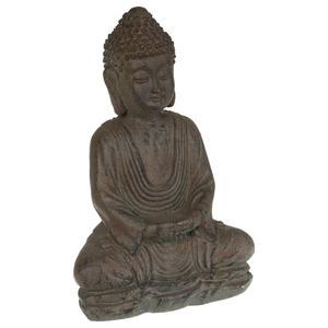 Statue bouddha moyen modèle pierre