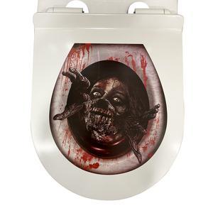 Décoration terrifiante pour WC - 29 x L 37 cm - Différents modèles