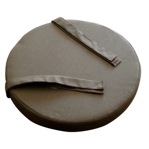 Galette de chaise ronde - Diamètre 38 x 3 cm - Différents coloris