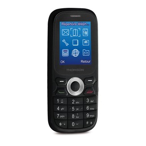 Téléphone Mobile Thomson - 10,3 x 4,5 x 1,4 cm - Noir