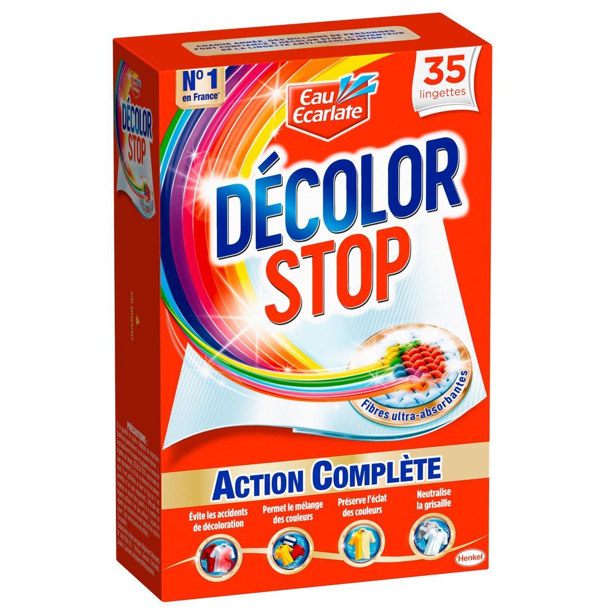 Lingettes anti transfert decolor stop x 35 Lingettes anti transfert decolor stop x 35
