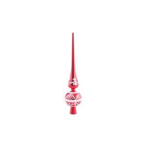Cimier - Plastique - H 28 cm - Rouge et blanc