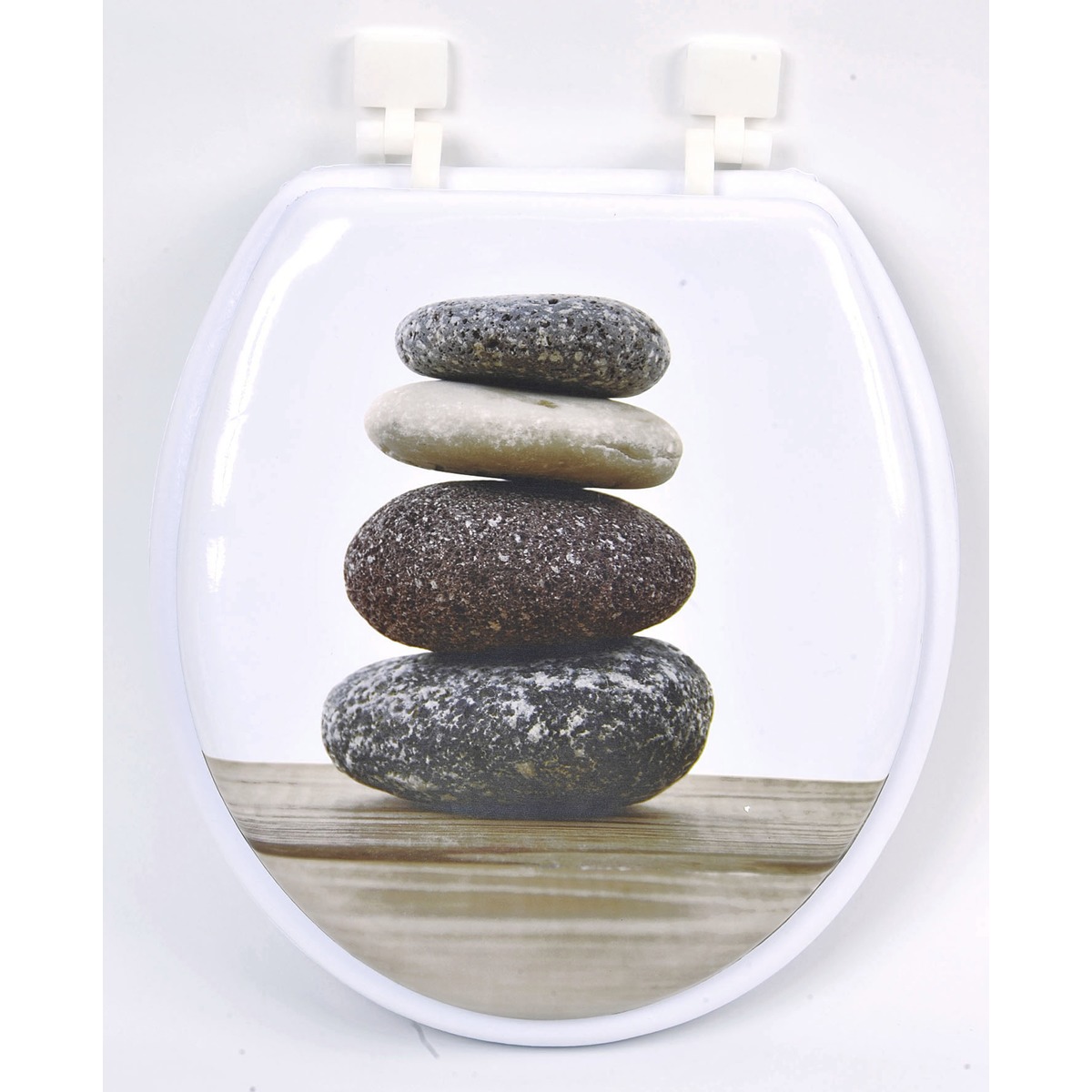 abattant wc mousse collection belle ile 39 3 x 36 3 cm blanc abattants wc et accessoires la foir fouille