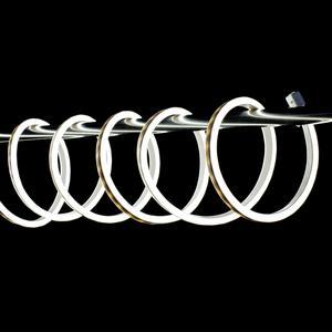 Guirlande électrique avec tube néon
