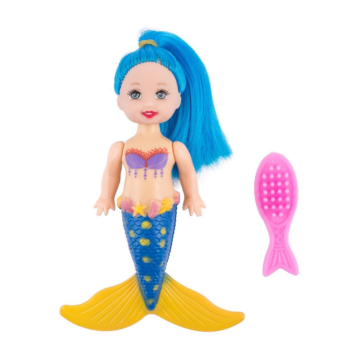 Sirène avec sa brosse Sirène avec sa brosse