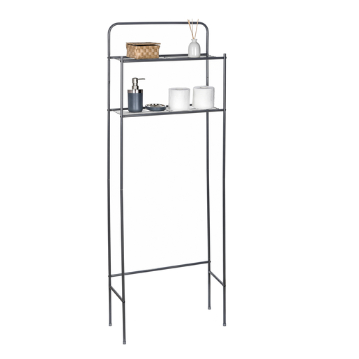 Meuble Dessus De Wc 55 X 22 X H 151 Cm Gris Meuble De Salle