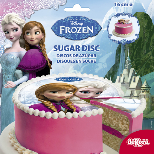 Disque Azyme Alimentaire Reine Des Neiges - Elsa & Olaff à Prix Carrefour